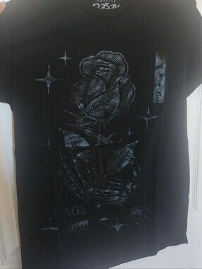 Popular Poison Rose Design Tshirt